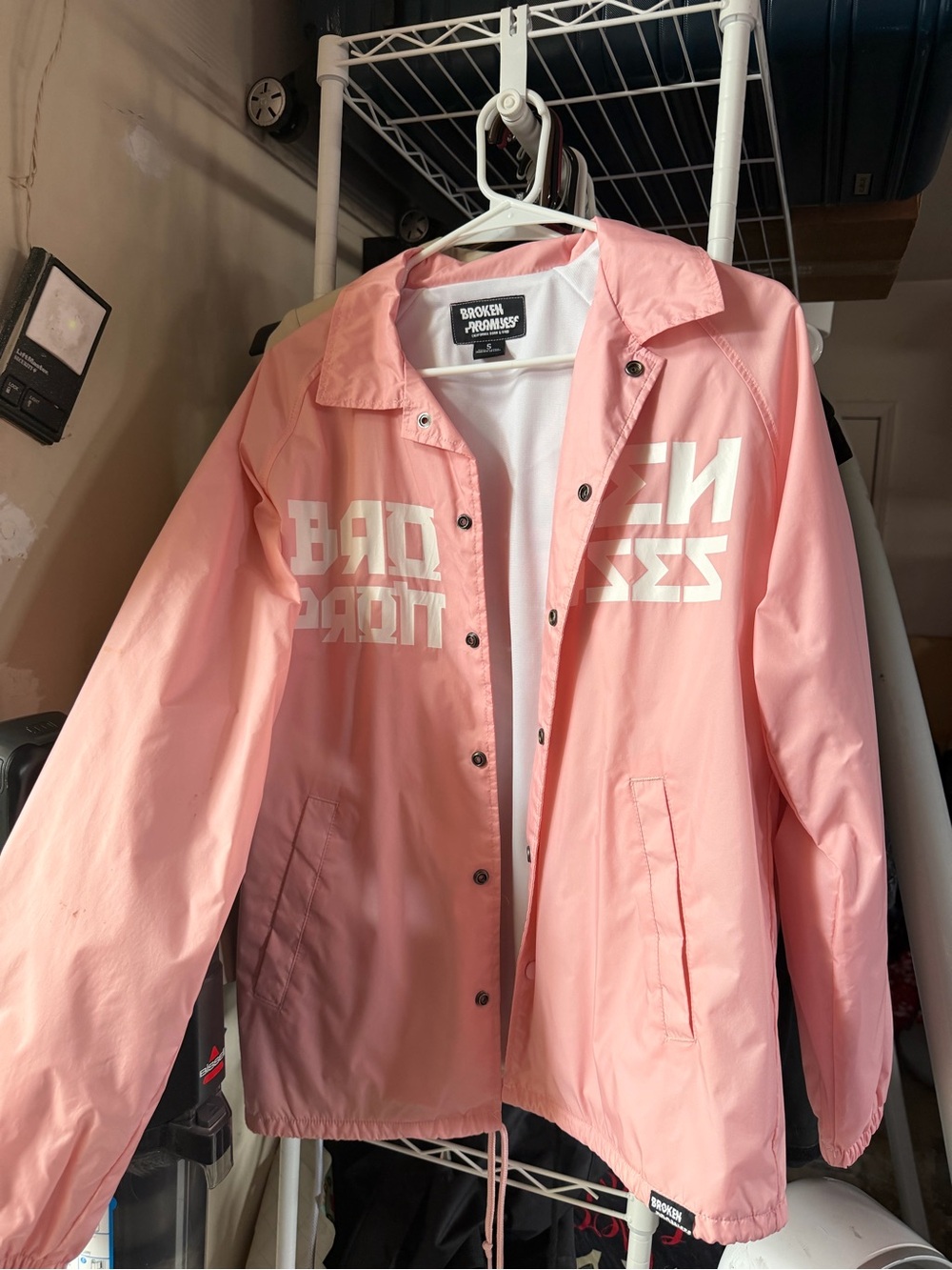 Pink Coach Jacket